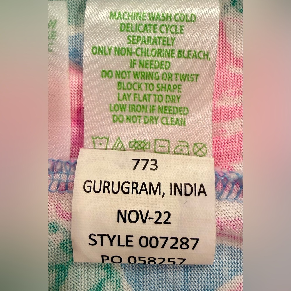Lilly Pulitzer Lorina V-Neck Dress “Multi Lions Lair” Sz. XXL - Picture 7 of 16